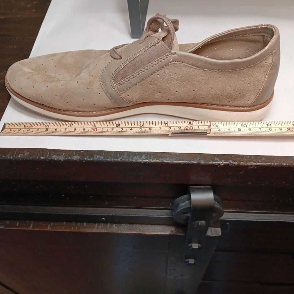 b.o.c. Born Concept Oxford Men 11 Taupe Good Perforated Suede Z38817